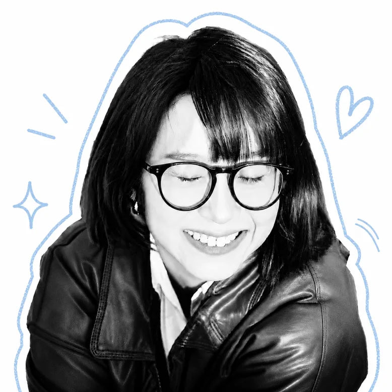 Illustrated portrait of a Beside founder