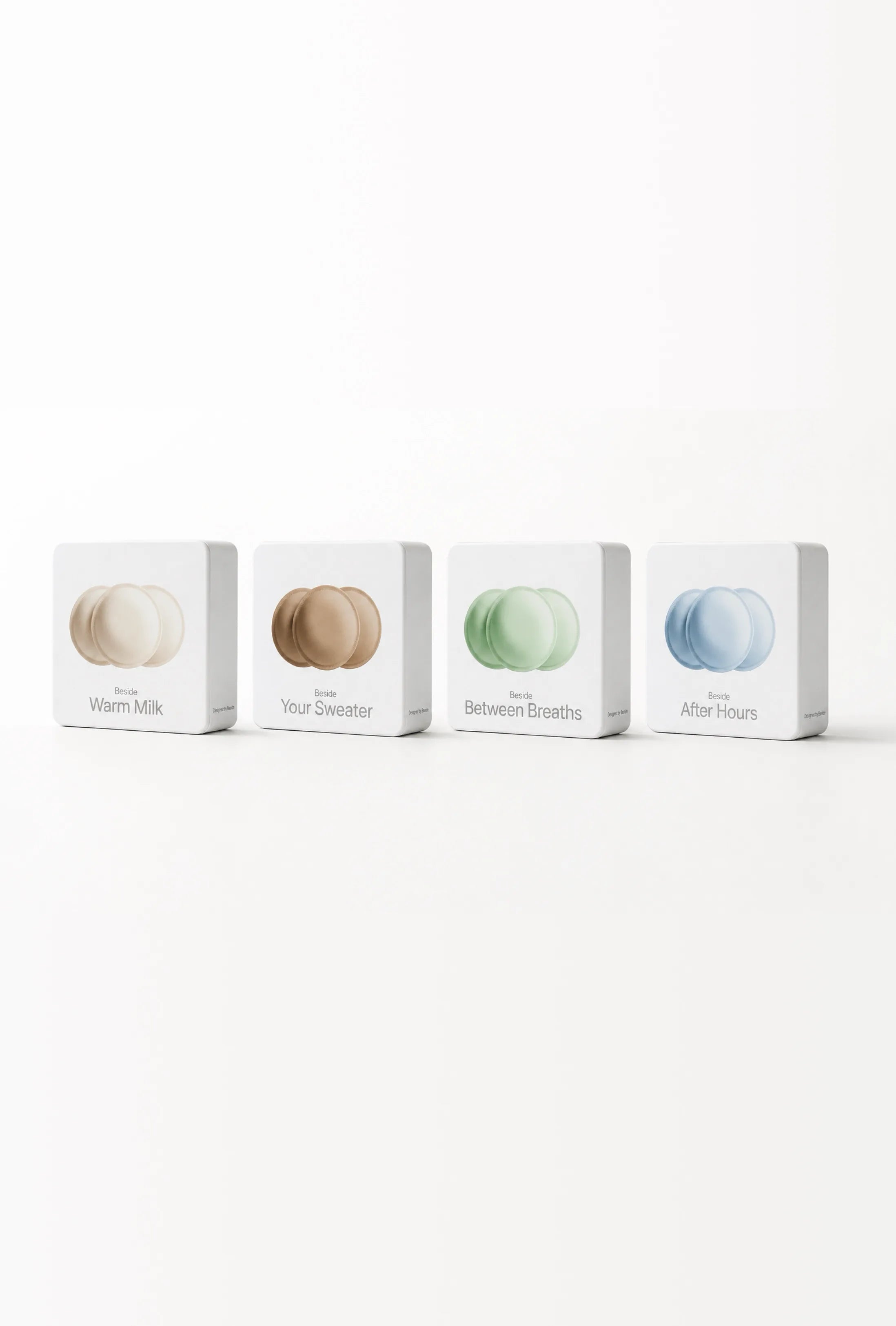 Four scent refill pack boxes