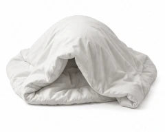 Blanket pulled over the head